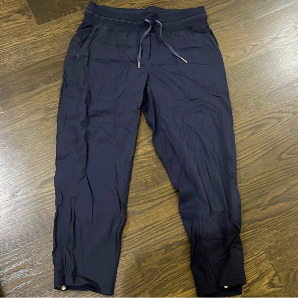Navy Blue Cropped Size 10 Dance Studio Pants